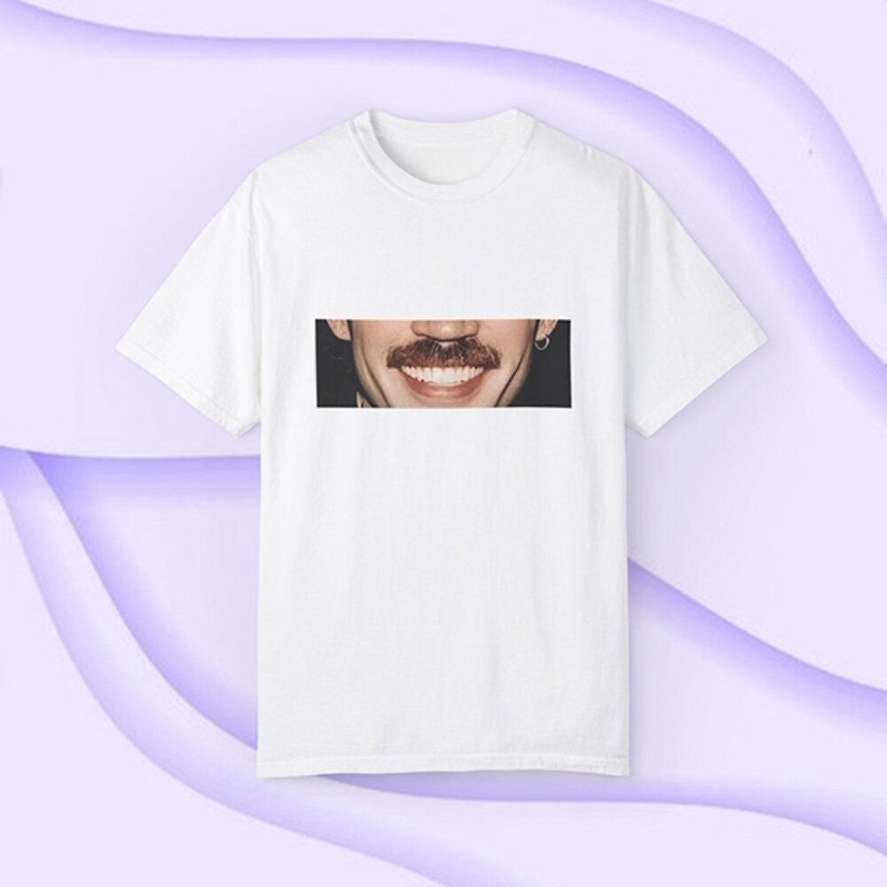 Dom Dolla Mustache Shirt for Rave Festival Concert EDM Outfit